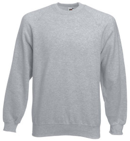 Fruit of the Loom 62-216-0 - Felpa Raglan da uomo