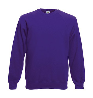 Fruit of the Loom 62-216-0 - Fruit of the Loom Mens Premium Raglan Sweatshirt