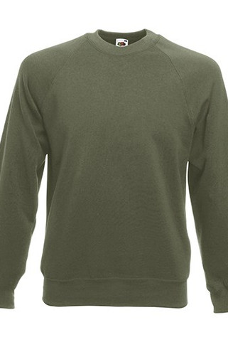 Fruit of the Loom 62-216-0 - Raglan genser for menn