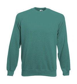 Fruit of the Loom 62-216-0 - Miesten Raglan-collegepaita