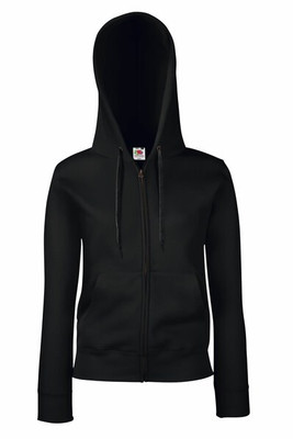 Fruit of the Loom 62-118-0 - Women's Premium Cotton-Blend Hooded Sweat Jacket