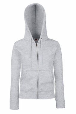 Fruit of the Loom 62-118-0 - Felpa Lady-Fit con cappuccio e cerniera