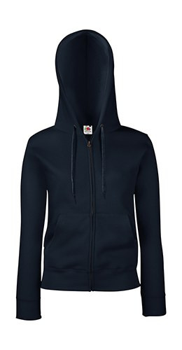 Fruit of the Loom 62-118-0 - Women's Premium Cotton-Blend Hooded Sweat Jacket