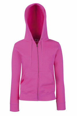 Fruit of the Loom 62-118-0 - Women's Premium Cotton-Blend Hooded Sweat Jacket