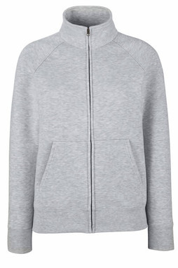 Fruit of the Loom 62-116-0 - Damen Sweatjacke mit Reißverschluss und Taschen