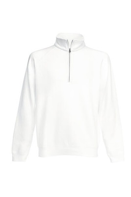 Fruit of the Loom 62-032-0 - Sweatshirt Homem Com Gola Alta e Meio Zíper