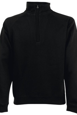 Fruit of the Loom 62-032-0 - Premium Cotton Blend Zip Neck Raglan Sweatshirt