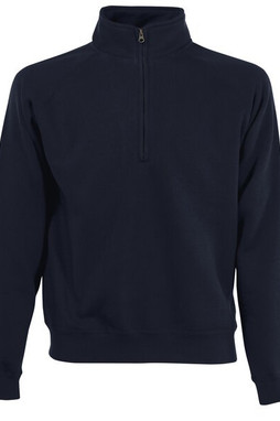 Fruit of the Loom 62-032-0 - Raglansweater met Rits in de hals