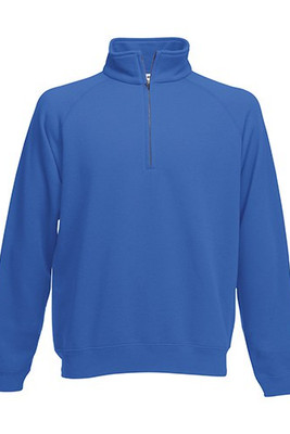 Fruit of the Loom 62-032-0 - Sweat à Col Zippé et Manches Raglan