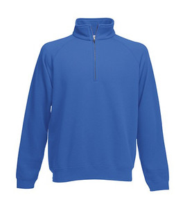 Fruit of the Loom 62-032-0 - Premium Cotton Blend Zip Neck Raglan Sweatshirt