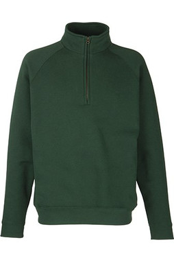 Fruit of the Loom 62-032-0 - Zip Neck Raglan Sweatshirt