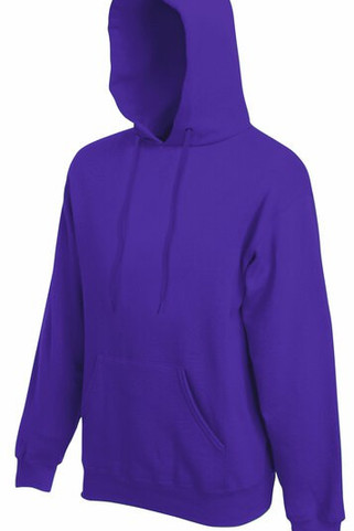 Fruit of the Loom 62-208-0 - Mens Premium Hooded Sweatshirt with Kangaroo Pocket