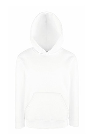 Fruit of the Loom 62-037-0 - Premium Kids Hooded Sweatshirt with Ribbed Cuffs
