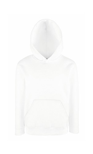 Fruit of the Loom 62-037-0 - Premium Kids Hooded Sweatshirt with Ribbed Cuffs