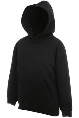 Fruit of the Loom 62-037-0 - Premium Kids Hooded Sweatshirt with Ribbed Cuffs