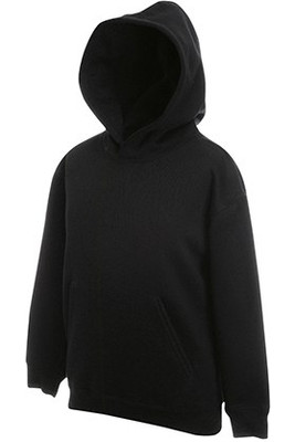 Fruit of the Loom 62-037-0 - Premium Kids Hooded Sweatshirt with Ribbed Cuffs