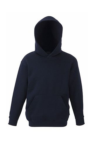 Fruit of the Loom 62-037-0 - Premium Kids Hooded Sweatshirt with Ribbed Cuffs