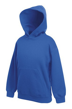 Fruit of the Loom 62-037-0 - Premium Kids Hooded Sweatshirt with Ribbed Cuffs