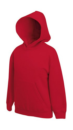 Fruit of the Loom 62-037-0 - Premium Kids Hooded Sweatshirt with Ribbed Cuffs