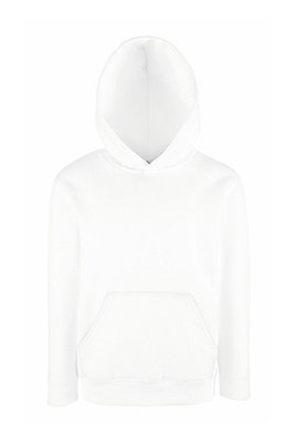 Fruit of the Loom 62-043-0 - Premium Cotton Blend Kids Hooded Sweatshirt