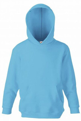 Fruit of the Loom 62-043-0 - Premium Cotton Blend Kids Hooded Sweatshirt