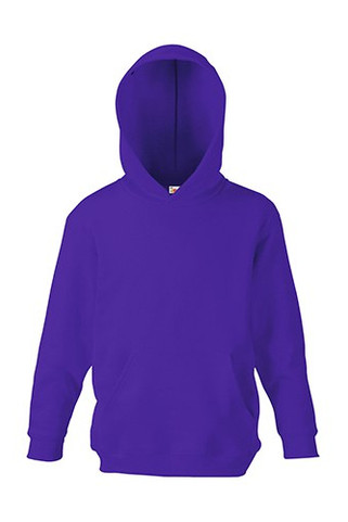 Fruit of the Loom 62-043-0 - Premium Cotton Blend Kids Hooded Sweatshirt