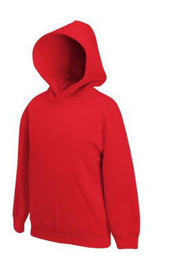 Fruit of the Loom 62-043-0 - Premium Cotton Blend Kids Hooded Sweatshirt
