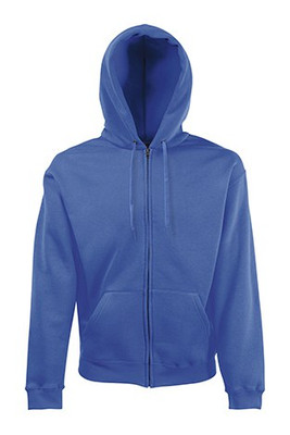 Fruit of the Loom 62-034-0 - Premium Cotton Blend Hooded Zip Sweatshirt