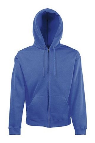 Fruit of the Loom 62-034-0 - Premium Cotton Blend Hooded Zip Sweatshirt