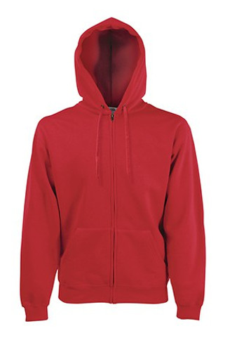 Fruit of the Loom 62-034-0 - Premium Cotton Blend Hooded Zip Sweatshirt