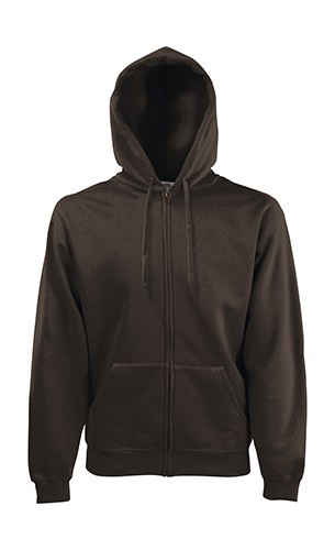 Fruit of the Loom 62-034-0 - Premium Cotton Blend Hooded Zip Sweatshirt