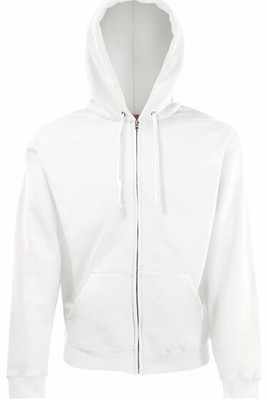 Fruit of the Loom 62-062-0 - Comfortabele Gevoerde Hoodie met Rits