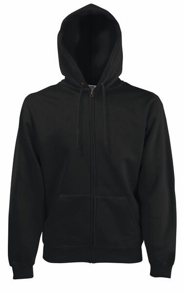 Fruit of the Loom 62-062-0 - Premium Cotton Blend Hooded Zip Sweatshirt