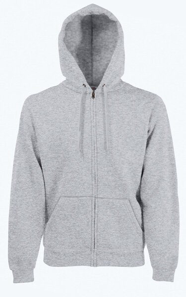 Fruit of the Loom 62-062-0 - Premium Cotton Blend Hooded Zip Sweatshirt