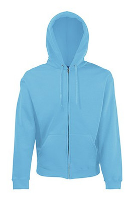 Fruit of the Loom 62-062-0 - Giacca Felpata con Cappuccio e Zip Stampabile