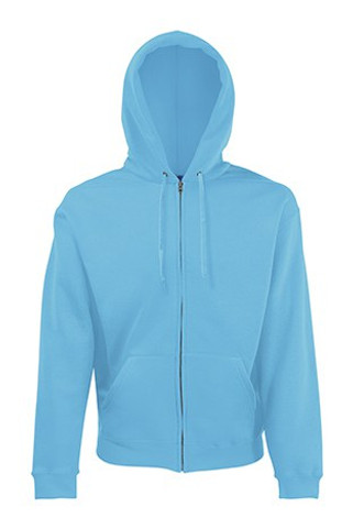 Fruit of the Loom 62-062-0 - Premium Cotton Blend Hooded Zip Sweatshirt