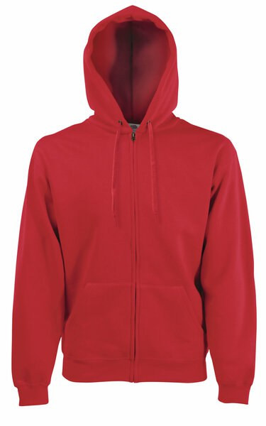 Fruit of the Loom 62-062-0 - Premium Cotton Blend Hooded Zip Sweatshirt
