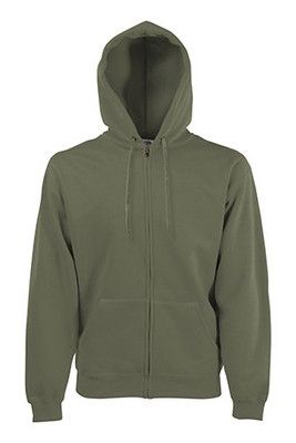 Fruit of the Loom 62-062-0 - Sweatshirt Com Zíper e Capuz