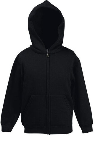 Fruit of the Loom 62-035-0 - Premium Cotton-Blend Hooded Zip Sweatshirt