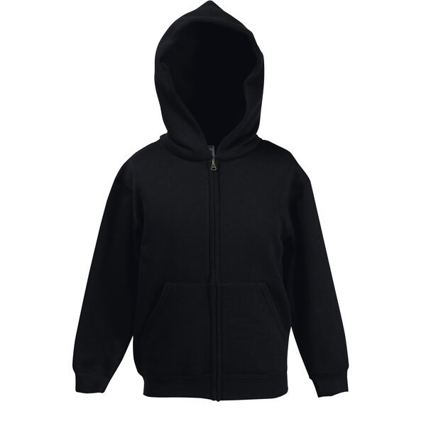 Fruit of the Loom 62-035-0 - Premium Cotton-Blend Hooded Zip Sweatshirt