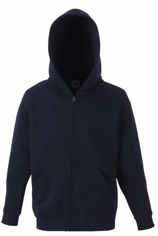 Fruit of the Loom 62-035-0 - Premium Cotton-Blend Hooded Zip Sweatshirt