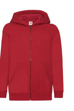 Fruit of the Loom 62-035-0 - Premium Cotton-Blend Hooded Zip Sweatshirt