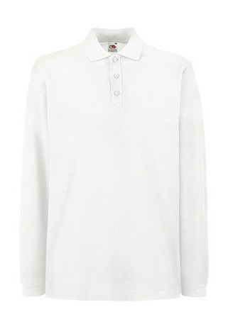 Fruit of the Loom 63-310-0 - Ultra Soft Cotton Long Sleeve Polo Shirt