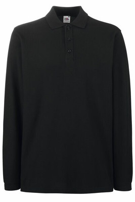 Fruit of the Loom 63-310-0 - Premium Polo met Lange Mouwen