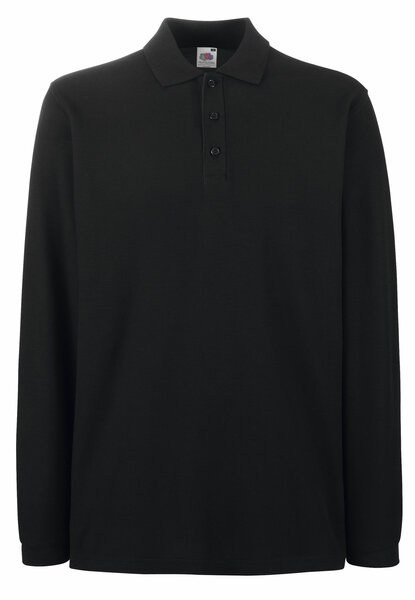 Fruit of the Loom 63-310-0 - Ultra Soft Cotton Long Sleeve Polo Shirt