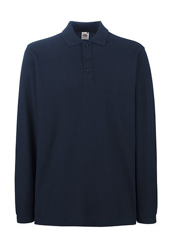 Fruit of the Loom 63-310-0 - Ultra Soft Cotton Long Sleeve Polo Shirt