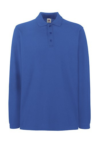 Fruit of the Loom 63-310-0 - Ultra Soft Cotton Long Sleeve Polo Shirt