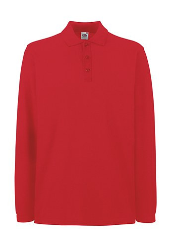 Fruit of the Loom 63-310-0 - Ultra Soft Cotton Long Sleeve Polo Shirt