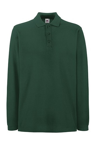 Fruit of the Loom 63-310-0 - Ultra Soft Cotton Long Sleeve Polo Shirt