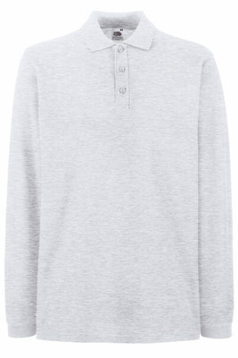 Fruit of the Loom 63-310-0 - Ultra Soft Cotton Long Sleeve Polo Shirt